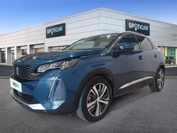 Azul Usado 2021 Peugeot 3008 Allure SUV | 19.950 € (Precio justo)