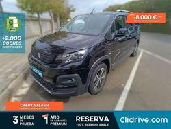 Negro Usado 2019 Peugeot Rifter GT-line Monovolumen | 15.290 € (Buen precio)