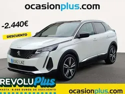 Blanco Usado 2021 Peugeot 3008 Active Monovolumen | 24.410 € (Un poco caro)