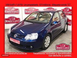 Azul Usado 2006 VW Golf V Highline Berlina | 8440 € (Precio justo)