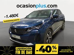 Azul Usado 2021 Peugeot 3008 Allure Recogida | 16.290 € (Precio justo)