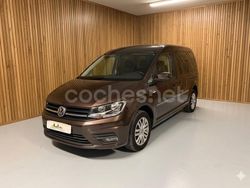 Marrón Usado 2021 VW Caddy Maxi Trendline Monovolumen | 16.490 € (Buen precio)