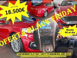 Rojo Usado 2021 Ford Mondeo Titanium Berlina | 19.990 € (Caro)