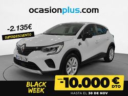 Blanco Usado 2022 Renault Captur Intens SUV | 17.990 € (Precio justo)