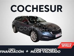 Azul Usado 2021 Skoda Octavia Style Familiar | 20.990 € (Caro)