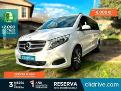 Blanco Usado 2016 Mercedes V250 Avantgarde Monovolumen | 30.490 € (Precio justo)