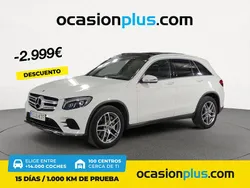 Blanco Usado 2019 Mercedes GLC250 SUV | 32.990 € (Buen precio)