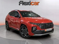 Rojo Usado 2023 Hyundai Tucson N Line SUV | 22.390 € (Precio justo)