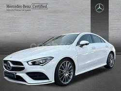 Blanco Usado 2021 Mercedes CLA180 AMG line Berlina | 29.900 € (Buen precio)