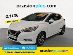 Blanco Usado 2018 Nissan Micra N-Connecta Utilitario | 11.200 € (Precio justo)