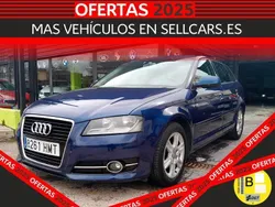 Azul Usado 2012 Audi A3 Attraction Utilitario | 9490 € (Precio justo)