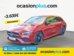 Rojo Usado 2022 Mercedes CLA200 Familiar | 39.990 € (Caro)