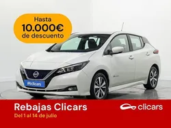 Blanco Usado 2019 Nissan Leaf Acenta Utilitario | 11.490 € (Precio justo)