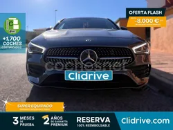 Gris / plata Usado 2020 Mercedes CLA200 Shooting Brake Familiar | 29.690 € (Precio justo)