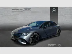 Gris / plateado Usado 2024 Mercedes EQE350 AMG line Berlina | 50.990 €