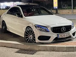 Blanco Usado 2015 Mercedes C220 AMG Berlina | 24.500 € (Caro)