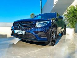 Azul Usado 2018 Mercedes GLC250 AMG line SUV | 29.900 € (Precio justo)