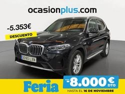 Negro Usado 2022 BMW X3 xLine SUV | 37.990 € (Precio justo)