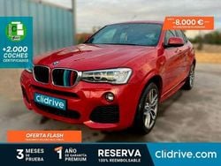 Rojo Usado 2016 BMW X4 Performance SUV | 17.990 € (Precio justo)