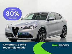 Gris Usado 2022 Alfa Romeo Stelvio Ti SUV | 31.490 € (Precio justo)