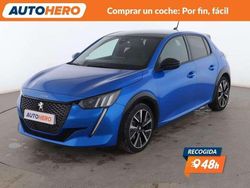 Azul Usado 2020 Peugeot 208 GT-line Utilitario | 13.618 € (Precio justo)