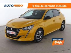 Amarillo Usado 2022 Peugeot 208 Allure Utilitario | 14.399 € (Precio justo)