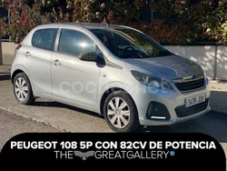 Gris / plata Usado 2015 Peugeot 108 Utilitario | 5480 € (Super precio)