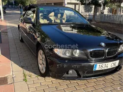 Negro Usado 2003 BMW 320 Cabriolet Descapotable | 6600 € (Buen precio)