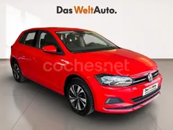 Rojo Usado 2021 VW Polo Advance Berlina | 15.900 € (Precio justo)