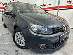 Azul Usado 2009 VW Golf VI Advance Berlina | 7690 € (Precio justo)