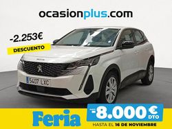 Blanco Usado 2022 Peugeot 3008 Active SUV | 18.190 € (Buen precio)
