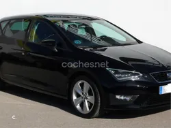 Negro Usado 2015 Seat Leon FR Berlina | 9499 € (Precio justo)