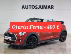 Granate Usado 2017 Mini Cooper Cabriolet Descapotable | 15.600 € (Precio justo)