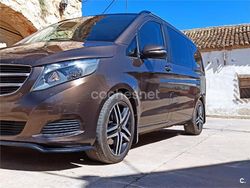 Marrón Usado 2017 Mercedes V220 Monovolumen | 36.900 € (Un poco caro)
