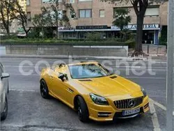 Amarillo Usado 2011 Mercedes SLK250 Descapotable | 26.300 € (Un poco caro)