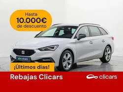 Blanco Usado 2021 Seat Leon ST FR Familiar | 17.290 € (Precio justo)