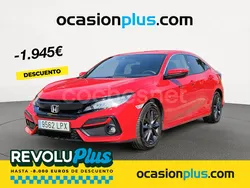 Rojo Usado 2021 Honda Civic Elegance Berlina | 21.400 € (Precio justo)