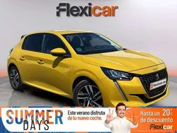 Amarillo Usado 2021 Peugeot 208 Allure Utilitario | 12.790 € (Precio justo)