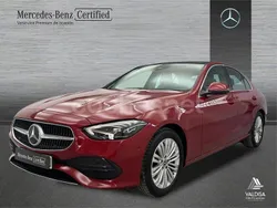 Rojo Usado 2025 Mercedes C200 Berlina | 48.500 € (Precio justo)