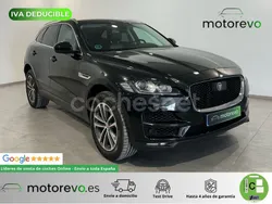 Negro Usado 2017 Jaguar F-Pace R-Sport SUV | 24.990 € (Precio justo)