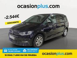 Negro Usado 2022 VW Touran Advance Monovolumen | 26.890 € (Precio justo)