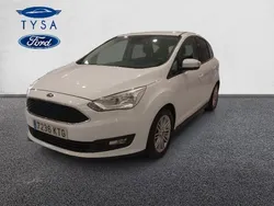 Blanco Usado 2019 Ford C-MAX Trend+ Monovolumen | 14.900 € (Precio justo)