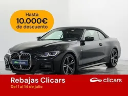 Negro Usado 2022 BMW 420 Descapotable | 38.990 € (Precio justo)