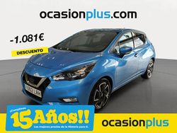 Azul Usado 2021 Nissan Micra Acenta Utilitario | 11.900 € (Precio justo)