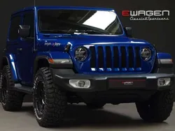 Ocean blue Usado 2019 Jeep Wrangler Sahara SUV | 58.990 €