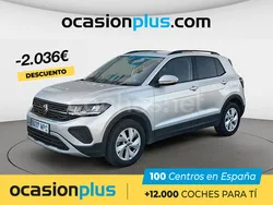 Gris / plata Usado 2024 VW T-Cross Life SUV | 22.150 € (Precio justo)