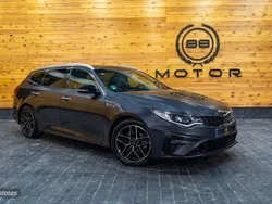 Gris Usado 2019 Kia Optima GT-Line Familiar | 18.970 € (Precio justo)