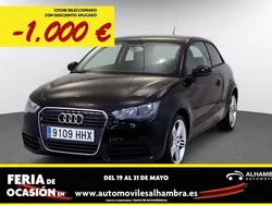 Negro Usado 2012 Audi A1 Attraction Utilitario | 9490 € (Precio justo)