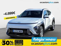 Blanco Usado 2024 Hyundai Kona SUV | 22.650 € (Un poco caro)