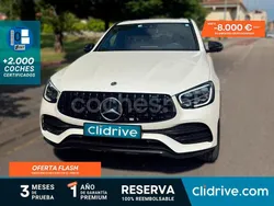 Blanco Usado 2022 Mercedes GLC300e Coupe | 43.890 € (Buen precio)